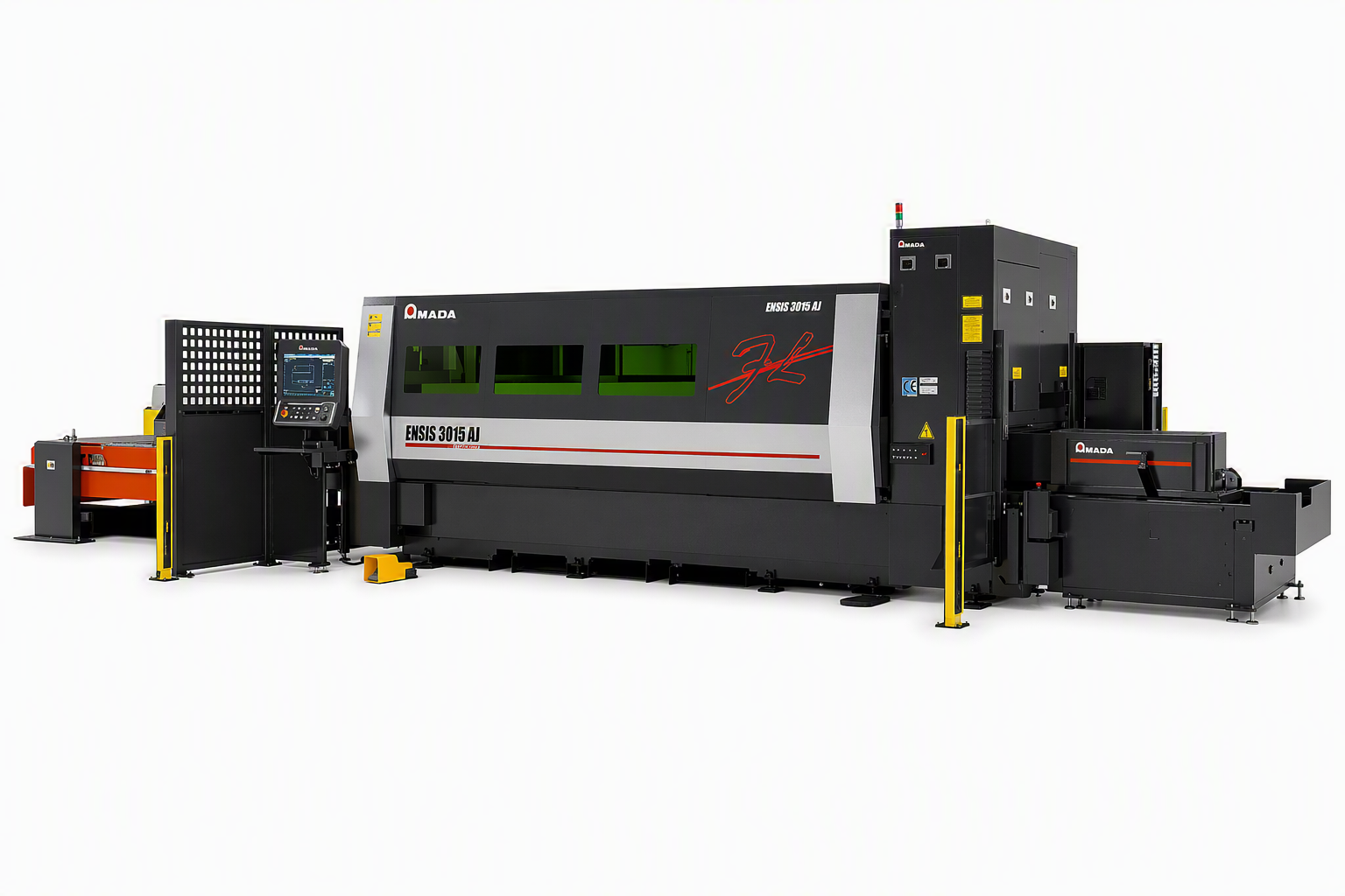 Amada ENSIS 3015 Aj fiber Ri gyártóberendezés a Fastron Hungária lemezmegmunkálás üzemében