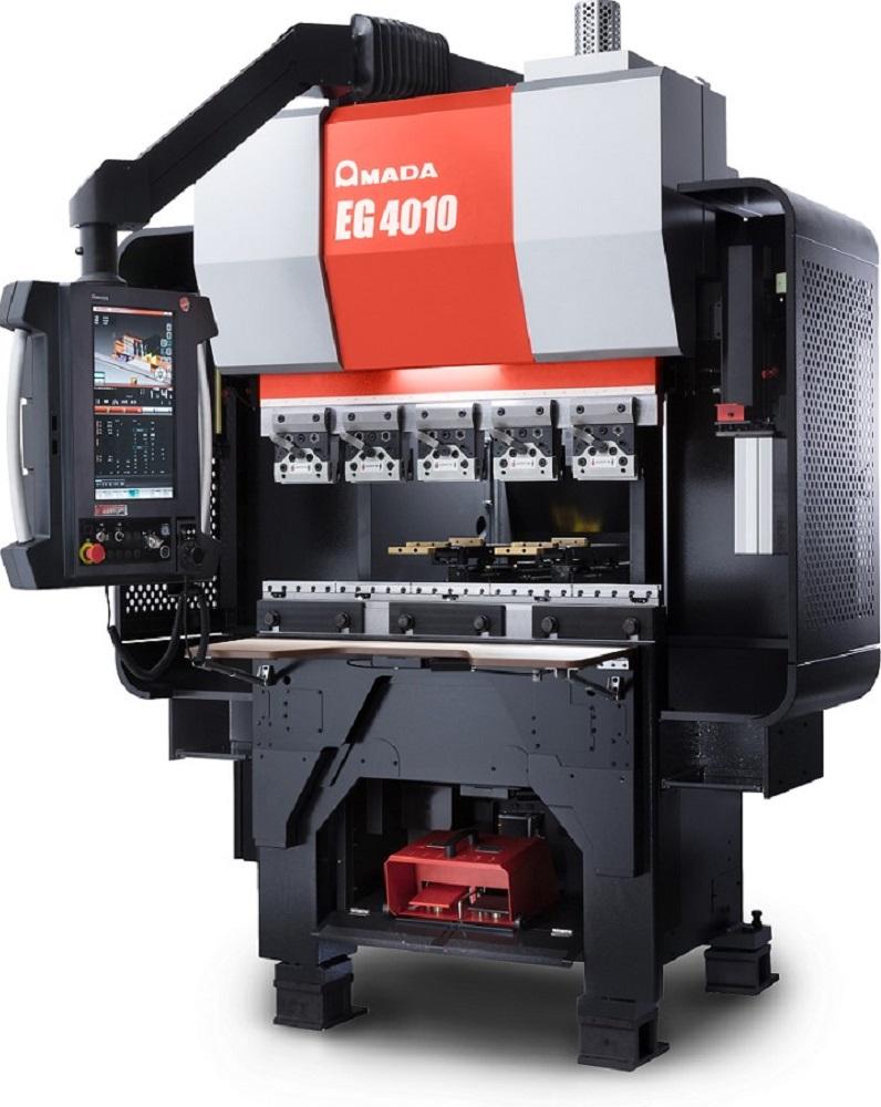 Amadas Eg 4010 Press Brake gyártóberendezés a Fastron Hungária lemezmegmunkálás üzemében