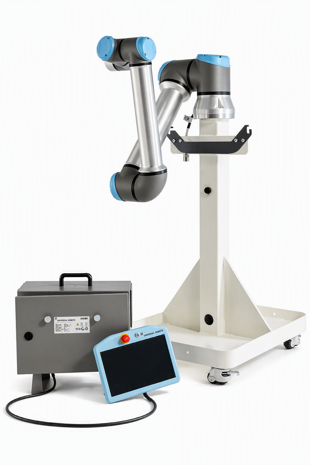 cobot gyártóberendezés a Fastron Hungária lemezmegmunkálás üzemében
